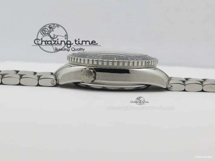 1225 Planet Ocean 2016 43.5mm SS Black Bezel BP 1:1 Best Edition Black Dial On SS Bracelet A WellDesigned 8195